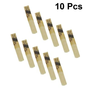 10 piezas soplador instrumento cañas hojas de clarinete BB piezas de clarinetes - Imagen 1 de 8