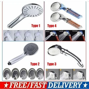 5 Modes Spray High-Pressure Shower Head Multi-Functional Hand Held Sprinkler USA - Picture 1 of 37