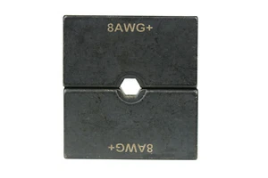 Juego de troqueles de tamaño único TH0005 para cable tamaño 8+ AWG - Imagen 1 de 3