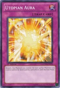 3X Aura Utópica GENF-EN074 / 1A EDICIÓN / ¡COMO NUEVO! / YU-GI-OH - Imagen 1 de 1