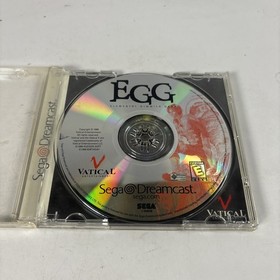 EGG: Elemental Gimmick Gear (Sega Dreamcast, 1999) Disc & Manual - Reg Card