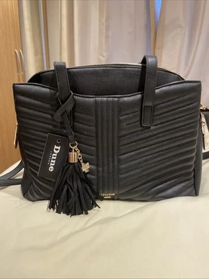 Dune Handbag with Shoulder Strap Black - Image 1 of 4
