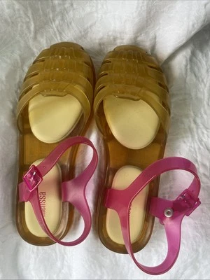 Sandalia jaleas vintage MELISSA talla 8 rosa Foto 1 de 4