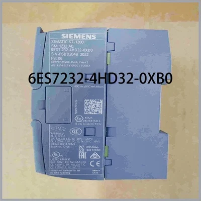 SIEMENS New SIMATIC S7-1200 24V DC 6ES7 232-4HD32-0XB0 ANALOG OUTPUT MODULE - Image 1 of 3