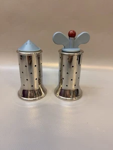 Alessi Salzstreuer und Pfeffermühle, Edelstahl Michael Graves Design - Bild 1 von 4