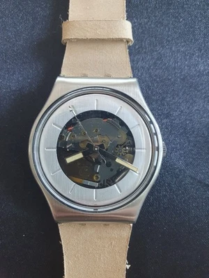 Swatch Gent - Real Stuff Gx115 - 1989 Rare Nos - Immagine 1 di 4