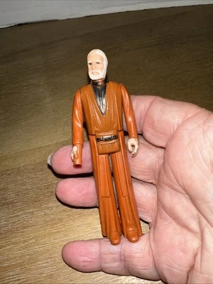 Vintage 1977 Kenner Star Wars Obi-Wan Kenobi Action Figure HONG KONG - Image 1 of 4