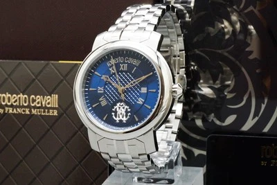 *MINT / PAPERS* Roberto Cavalli By Franck Muller 1G066 Men Watch From JAPAN - Image 1 of 4