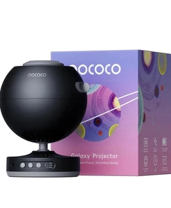 Pococo Galaxy Star Projektor für Schlafzimmer mit 2x austauschbaren optischen Filmscheiben - Bild 1 von 9