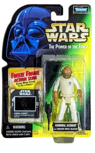 Star Wars Power of the Force Admiral Ackbar Freeze Frame Figure - Picture 1 of 2