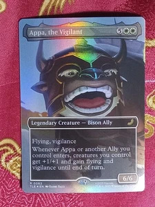 FOIL Extended Appa, the vigilant Avatar: The Last Airbender Magic The Gathering - Picture 1 of 1