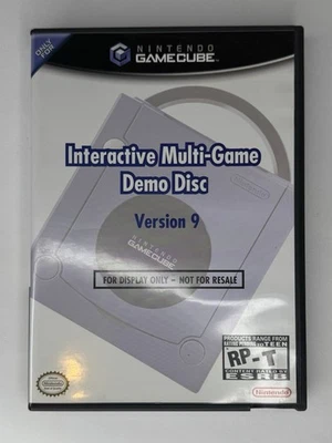 Nintendo Gamecube Interactive Multi-Game Demo Disc Version 9 RARE KIOSK Zelda - Image 1 of 3
