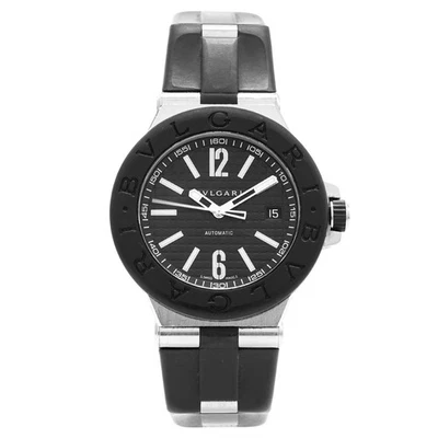 Автоматические часы Bulgari Diagono DG 40 SV — инвентарь 7241 нержавеющая сталь/резина - Изображение 1 из 4