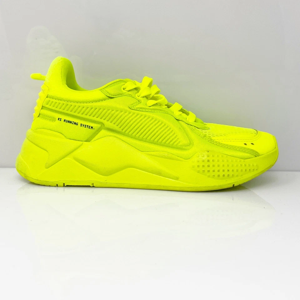 Puma Womens RS X 371983-03 Yellow Running Shoes Sneakers Size 6.5 - Image 1 of 4