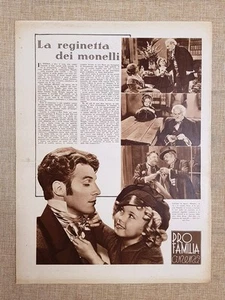 Film La reginetta dei monelli Illustrazione di Cinema Anno 1938 - Foto 1 di 1