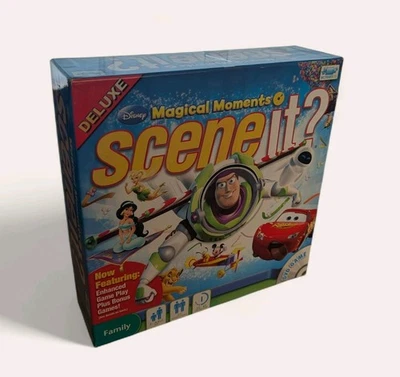 Deluxe Disney Magical Moments Scene It 100% Complete Board Game Pewter Tokens - Image 1 of 4