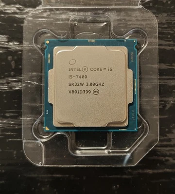Intel Core i5-7400 3.0GHZ QuadCore Socket LGA1151 CPU (SR32W) - TESTED - Image 1 of 2