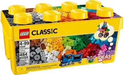 LEGO CLASSIC: Medium Creative Brick Box Storage Set New Sealed Gift Toy 10696 - Image 1 of 4