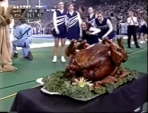 DVD clásico de Acción de Gracias 1995 Detroit Lions vs Minnesota Vikings DVD - Imagen 1 de 6