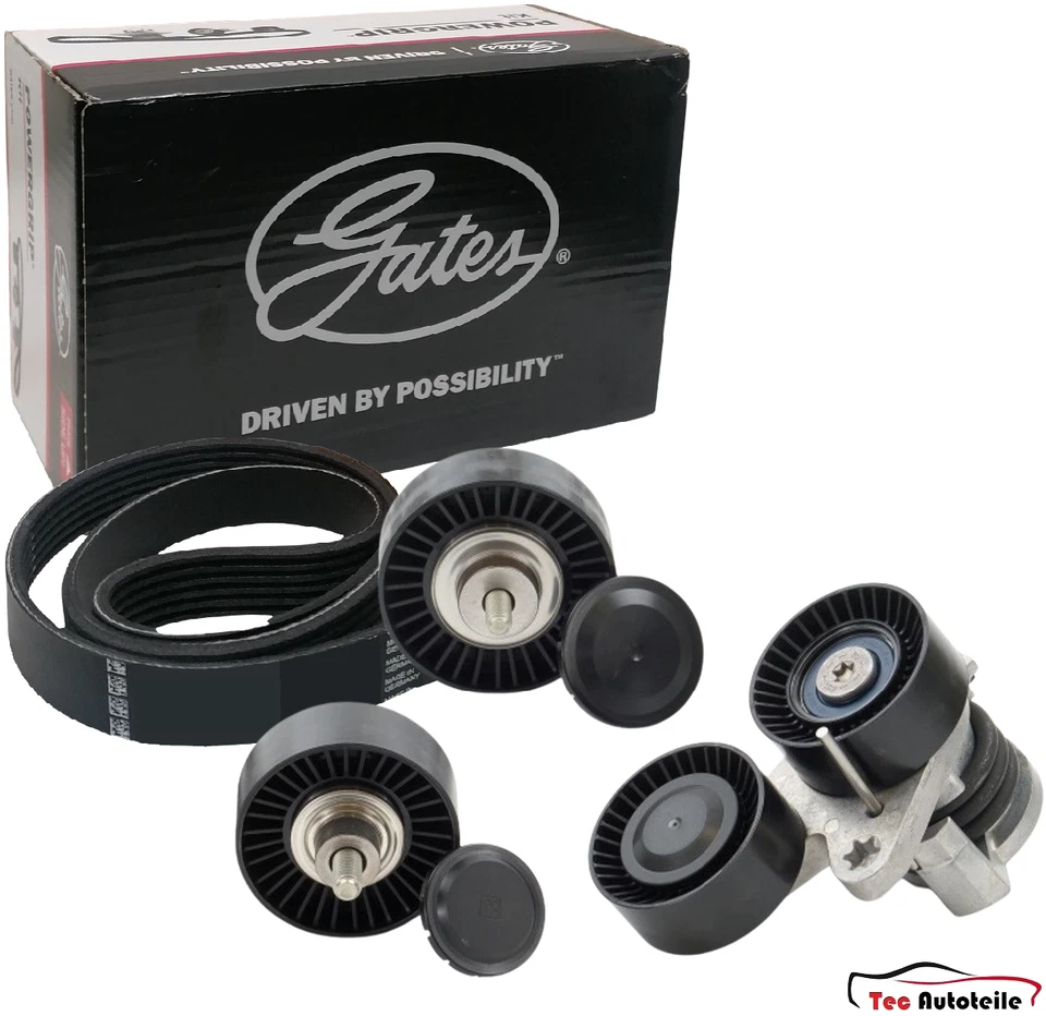 GATES Keilrippenriemensatz BMW 1er E88 E82 135i 3er E90 E93 E91 335i 3.0i - Bild 1 von 1