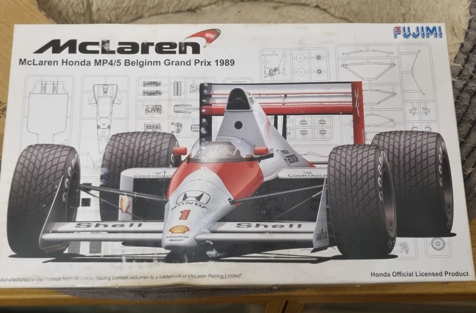 Fujimi GP22 1/20 McLaren MP4/5 Belgium GP 1989 - kit new - Immagine 1 di 4