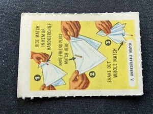 1945-47 Kellogg's All-Wheat Tricks # 7 partido irrompible (EX) - Imagen 1 de 3