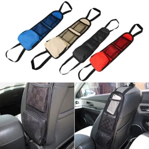 1Pc Car Seat Side Back Storage Organizer Mesh Multi Pocket Hanging Bag Holder - Bild 1 von 19
