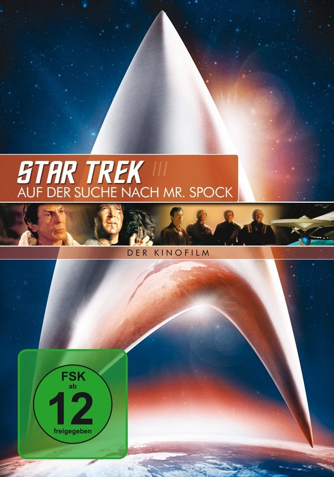Star Trek 3 In Search of Spock Spaceship Enterprise William Shatner DVD - Image 1 of 1