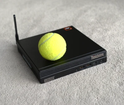 Lenovo ThinkCentre M75q Gen 5 AMD Ryzen 3 8300GE 16GB DDR5 256GB SSD Tiny PC 9DL - Image 1 of 4