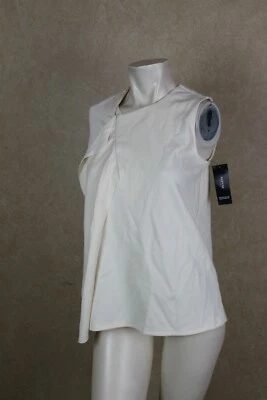 Alfani NUEVO Mujeres Cremallera-Detalle Cortina Perlada Marfil Pequeña Talla PS NUEVO CON ETIQUETAS __ B8F3 Foto 1 de 4