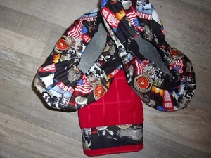 CUBIERTAS PARA ZAPATOS DE BOLICHE CON TOALLA MARINES DE EE. UU. PATRIÓTICAS  - Imagen 1 de 3