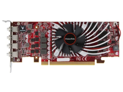 VisionTek Radeon RX 550 4GB GDDR5 PCI Express 3.0 x8 Video Card Model 901507 - Image 1 of 2