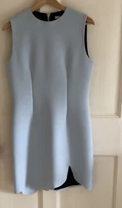 Designer Dress By Carven In Pale Blue Size UK12. Purchase price was £420. - Picture 1 of 5
