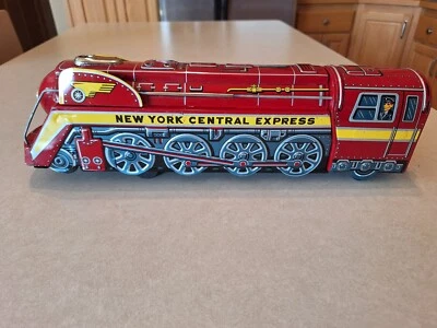 Tren de juguete de hojalata Rosko New York Central Express: raro juguete vintage de Japón: no funciona Foto 1 de 4