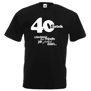 40-latek 40 lat Polonia Koszulka camiseta polaca divertida polska prezent 40 urodziny - Imagen 1 de 2