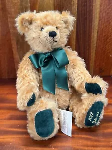 RARE 2002 HERMANN MOHAIR ANNUAL BEAR TAGS LIMITED EDITION GROWLER W/Tags GREEN! - Picture 1 of 12