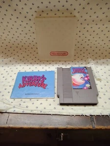 Kirby’s Adventure (NES 1993 ) Authentic Tested Game Cart + Manual And Case - Picture 1 of 7