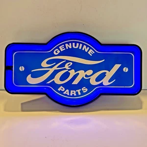 Ford Motor LED Neon Look Sign Perfect for Workshop, Man Cave 17x9.5 Please Read - Picture 1 of 18