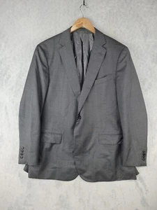 Ermenegildo Zegna Blazer sz 50R Gray Shepherds Check Sport Coat All Season Twill - Picture 1 of 14