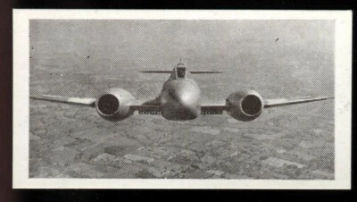 Tobacco Card, Osborne, MODERN AIRCRAFT Brown, 1952, Gloster Meteor T Mk7, #23 - Image 1 of 2