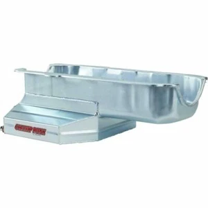 Champ Pans CP100LT Oil Pan Circle Track Wet Sump Steel Clear Zinc 8 qt. - Picture 1 of 1