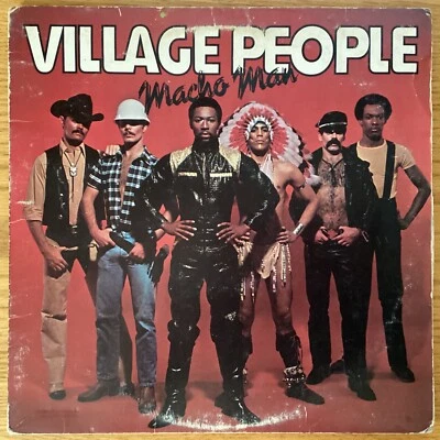 The Village People “Macho Man" 33 1/3 rpm LP record, NBLP 7096 - Image 1 of 4