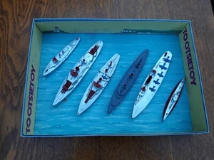 Tootsie Toy Set 5750 5 Wartime Ships - Picture 1 of 12