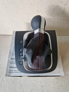 Pomo de cambio VW Volkswagen Golf 6 GTI DSG bolsa de cambio palanca de cambios NUEVO original - Imagen 1 de 7