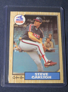 1987 O-Pee-Chee STEVE CARLTON Baseball Card #271 Chicago White Sox MINT!   HOF