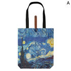 Oil Painting Van Gogh Print Tote Bags Reusable Shopping Bag For Groceries Bags Y