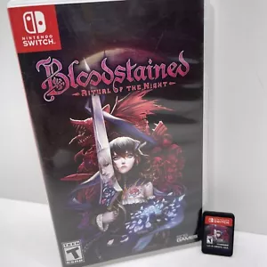 Bloodstained: Ritual of the Night (Nintendo Switch, 2019) CIB Completo Probado - Imagen 1 de 7