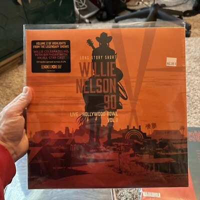 Willie Nelson LONG STORY SHORT: LIVE HOLLYWOOD BOWL V.II RSD 2024 New Vinyl 2 LP - Image 1 of 3