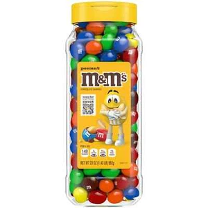 M&M’s Peanut Milk Chocolate Resealable Bulk Candy Jar - 23 oz - Picture 1 of 11