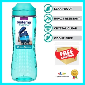 Sistema Hydrate 800ml Sports Water Bottle, Assorted Colours - Picture 1 of 12